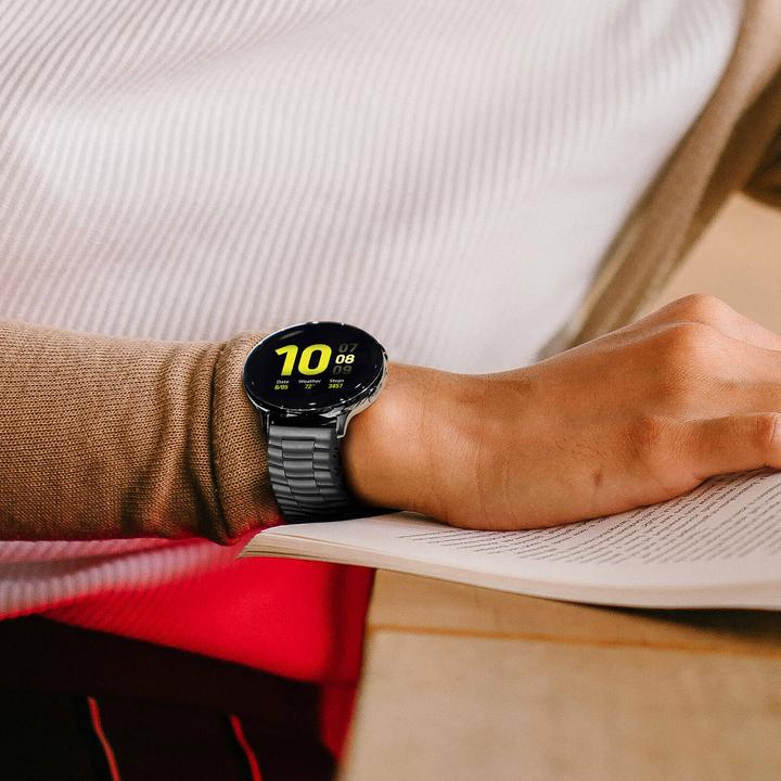 Actual product image Avizar Galaxy Watch Active2 40mm strap (40 mm, Stainless steel)