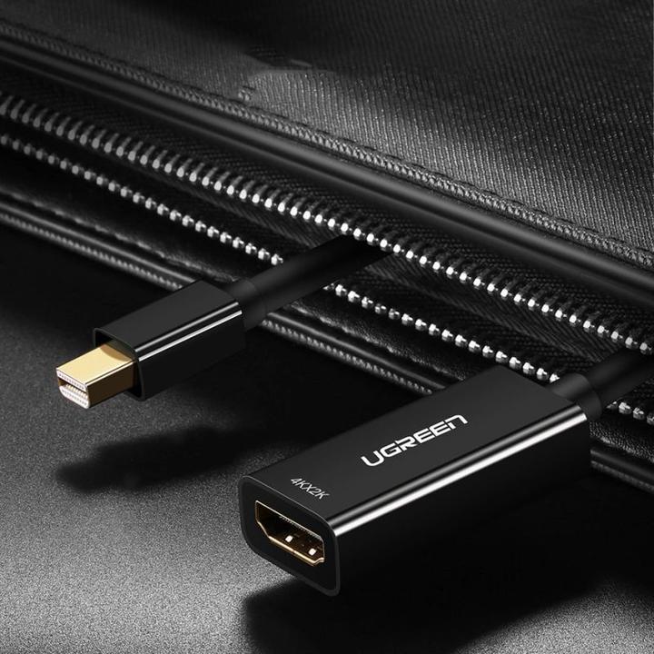 Actual product image Ugreen Mini Display Port to HDMI Adapter Converter 1080P (HDMI, Mini DP, 14 cm)