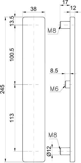 Produktbild MSL Aussentürschilder 5995 (Türschildgarnitur)