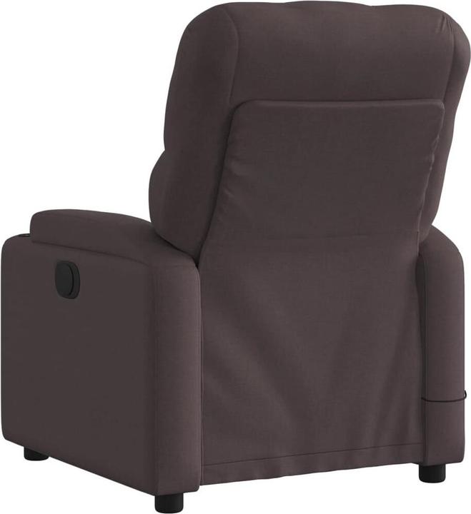 Produktbild vidaXL Massagesessel Fernsehsessel Relaxsessel Elektrisch Dunkelbraun Stoff