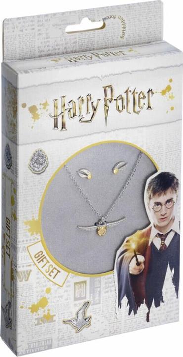Image du produit Harry Potter Golden Snitch necklace and earrings set