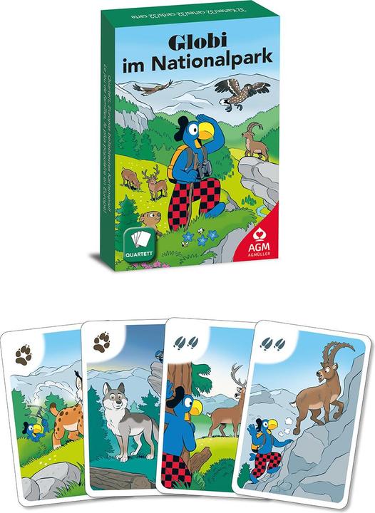 Actual product image Globi Quartett Nationalpark (German)