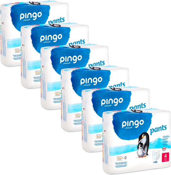Actual product image Pingo Pants (Size 4, Monthly box, 180 Piece)