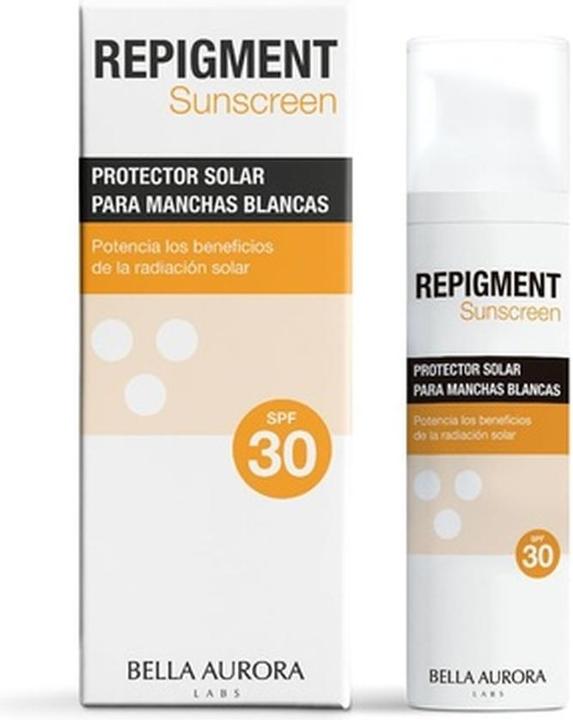 Actual product image Bella Aurora Repigment Sunscreen SPF 30 75ml (Suntan cream, SPF 30, 75 ml)