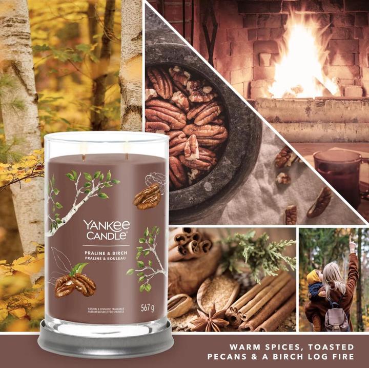 Immagine prodotto Yankee Candle Candela profumata Praline & Birch Signature Tumbler Grande