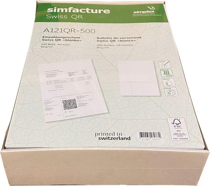 Immagine prodotto Simplex Simfacture - Swiss QR (500 x)