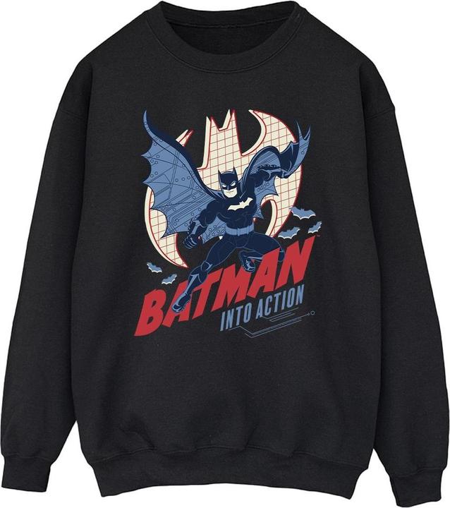 Immagine prodotto Felpa in cotone Batman Into Action (L)