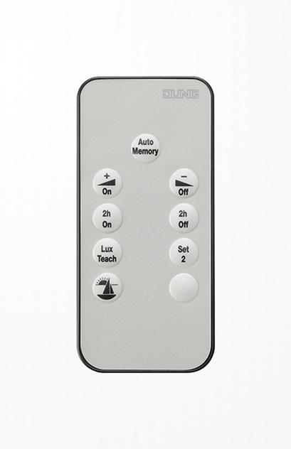 Produktbild JUNG Fernbedienung IR si Unidirektional DWPMFBIRK (Gerätespezifische Fernbedienung, Infrarot)