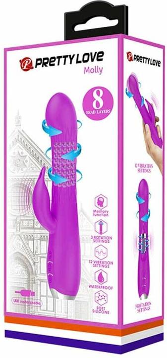Image du produit Pretty Love Vibrateur Molly Dolphin - Pourpre