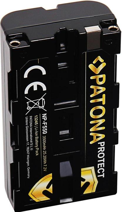 Actual product image Patona PROTECT battery for Sony NP-F550 (Camera battery)