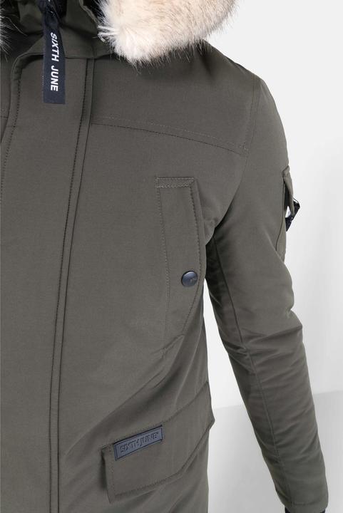 Image du produit Sixth June parka à capuche en fourrure déperlante ixth june (S)