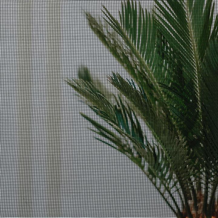 Image du produit Intirilife Moustiquaire en noir largeur 100cm (100 x 100 cm)