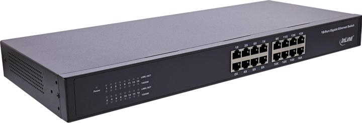 InLine Gigabit Network Switch 16-Port (16 Ports)