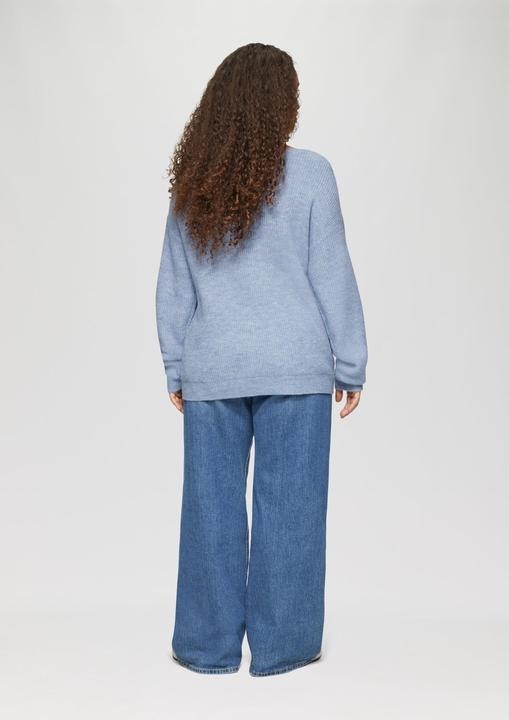 Produktbild s.Oliver Strickpullover Weicher Pullover mit Rippstruktur (54)