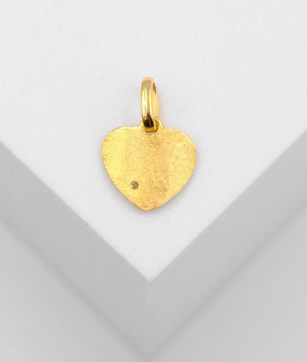 Actual product image Muau Heart (750/18K yellow gold)