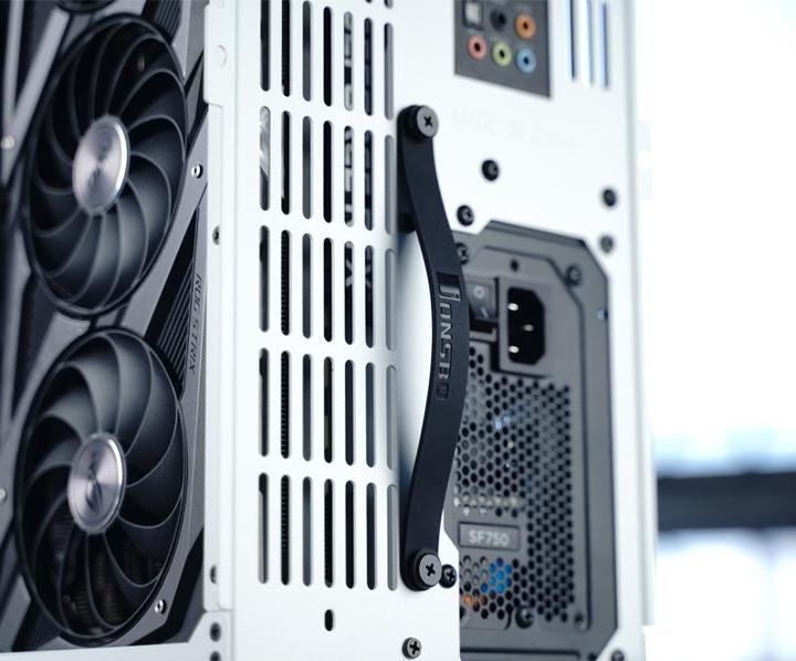 Actual product image Jonsbo VR3 Mini-ITX PCI-E 4.0 - white (ITX)