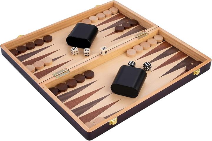 Image du produit Engelhart Schach/Backgammon Holzspiel-Set