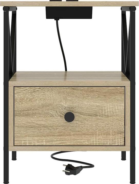 Actual product image vidaXL Nachttischmöbel (40.50 x 40.50 x 55 cm)