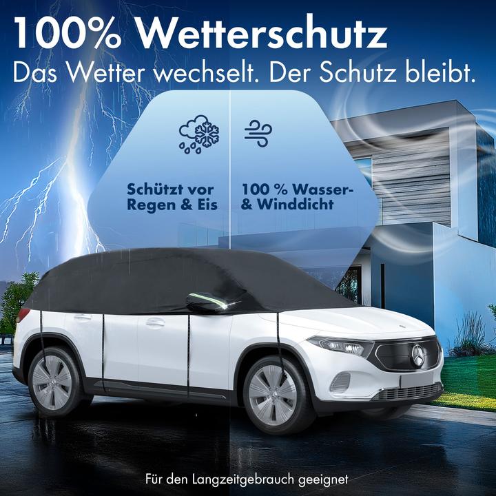 Immagine prodotto Walser Telone per auto All Weather, telone per auto metà garage taglia 5 estate nero