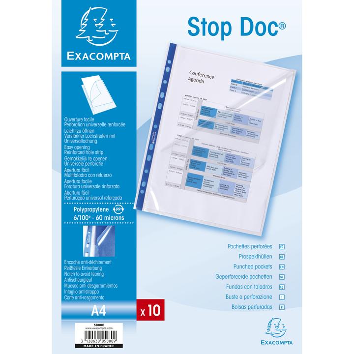 Image du produit Exacompta Housses et pochettes (A4, 10x)