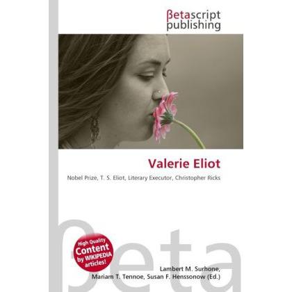 Valerie Eliot, Fachbücher