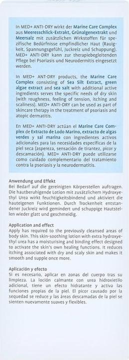 Actual product image La Mer Med+ Anti-Dry Salzlotion ohne Parfum (Body cream, 200 ml)