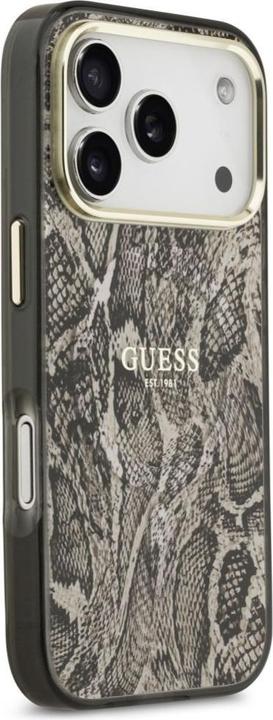Actual product image Guess - Python Pattern MagSafe (GUHMP17LHIMPYGW) - iPhone 17 Pro - Brown (Apple iPhone 17 Pro)