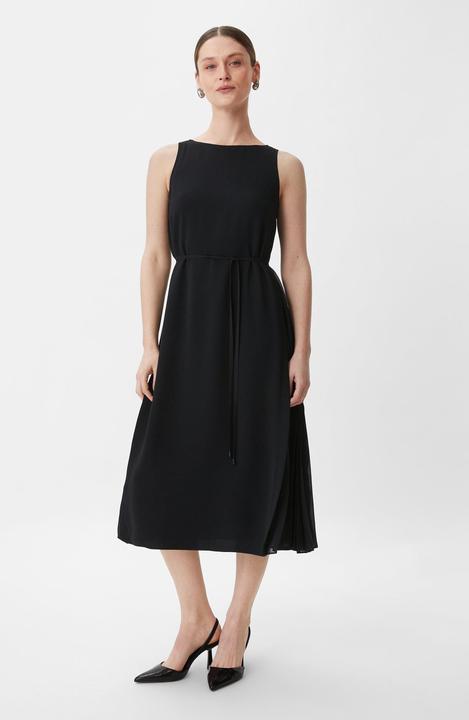 Actual product image Comma Kleid Ärmelloses Midikleid aus Crêpe (36)