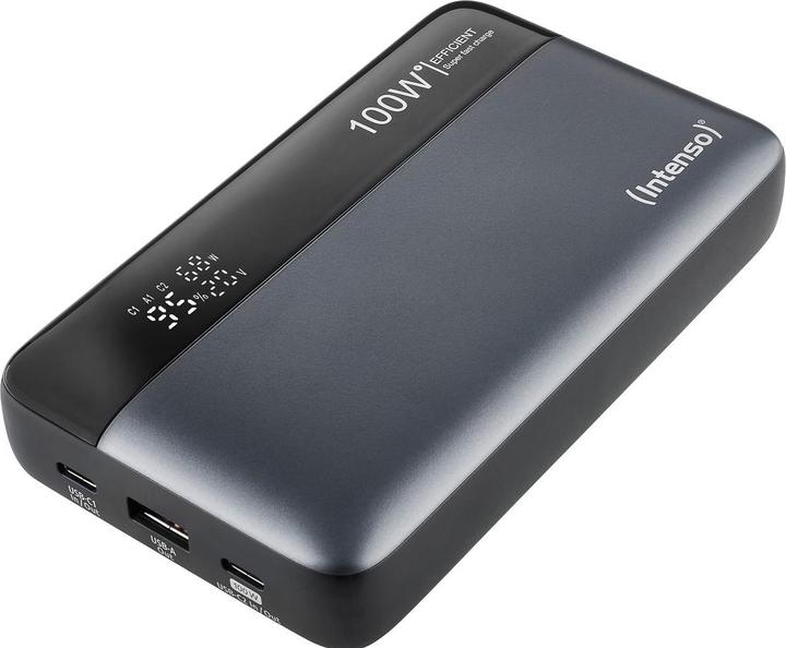Produktbild Intenso Powerbank F10000 Gray (grau, 10.000 mAh, PD 3.0, Quick Charge 3.0) (10000 mAh, 20 W, 20 Wh)