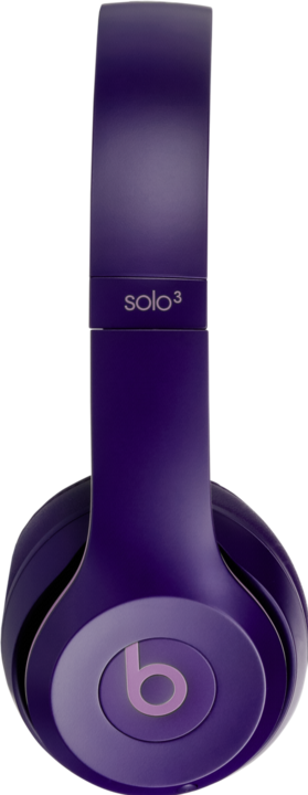 Actual product image Beats Solo3 Wireless On-Ear Headphones Pop Violet (40 h, Wireless)