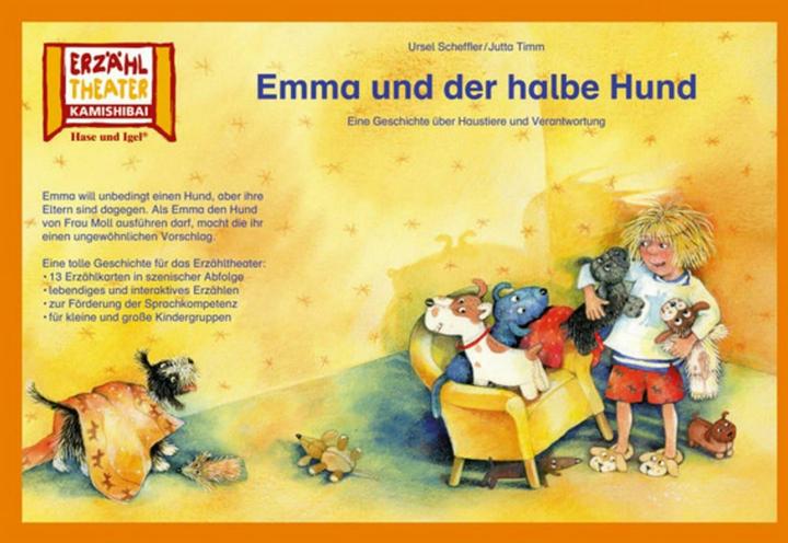 Produktbild Kamishibai: Emma und der halbe Hund (Deutsch, Jutta Timm, Ursel Scheffler, 2018)