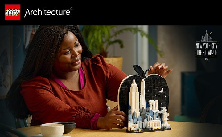 Produktbild LEGO New York City - The Big Apple (21066, LEGO Architecture)