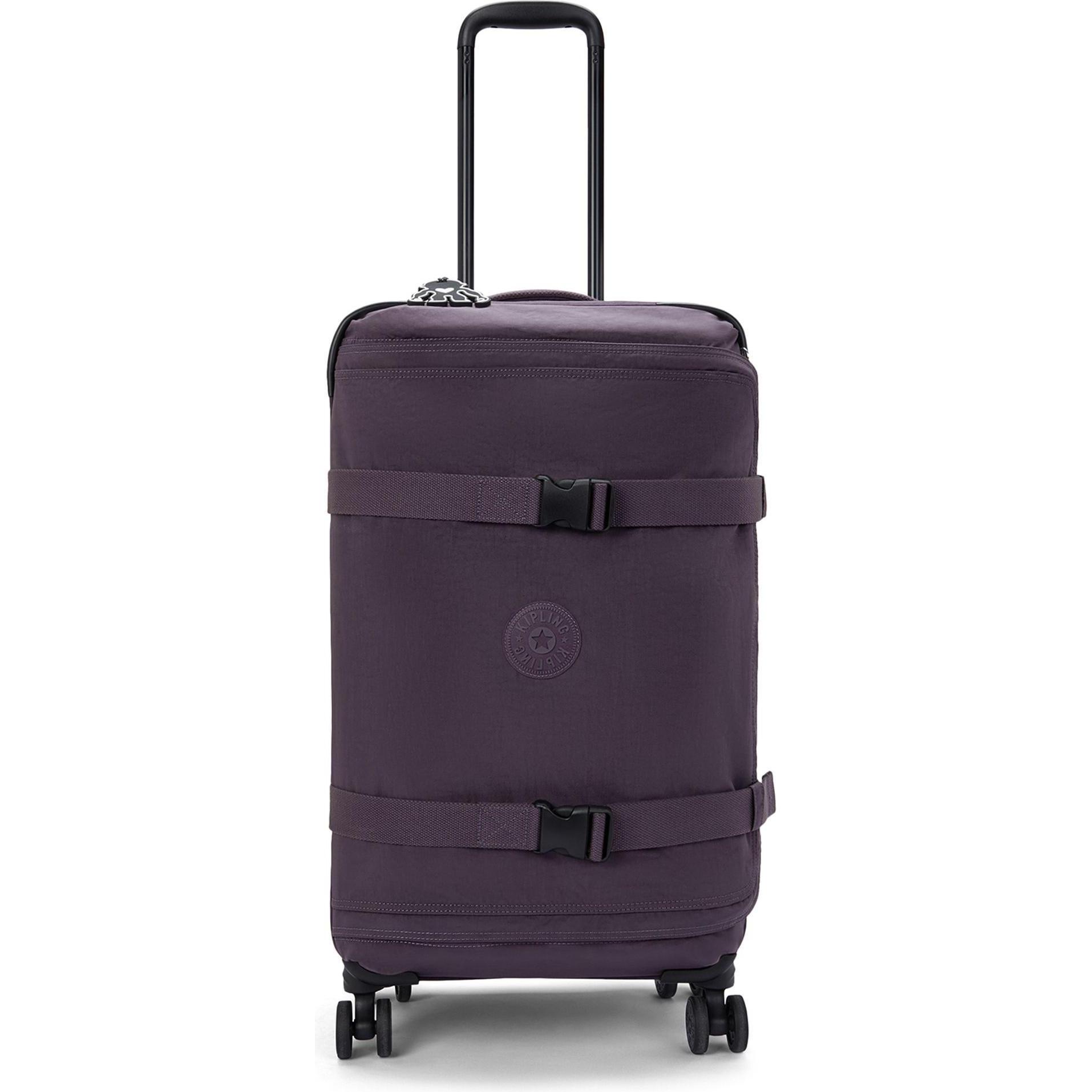 Kipling, Koffer, Spontaneous M 4 Rollen Trolley M 66 cm, Violett, (71 l, M (50 - 90l))