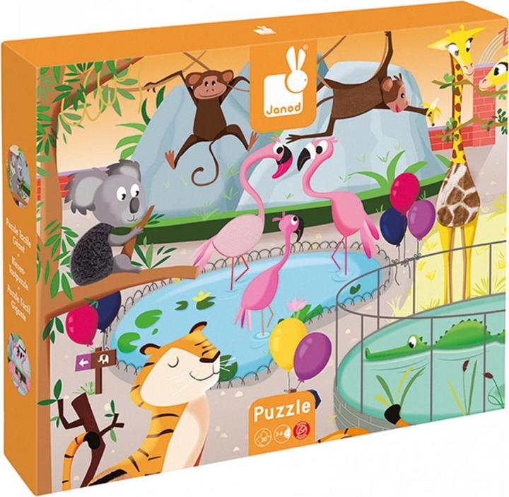 Produktbild Janod Ein Tag im Zoo (20 Teile)