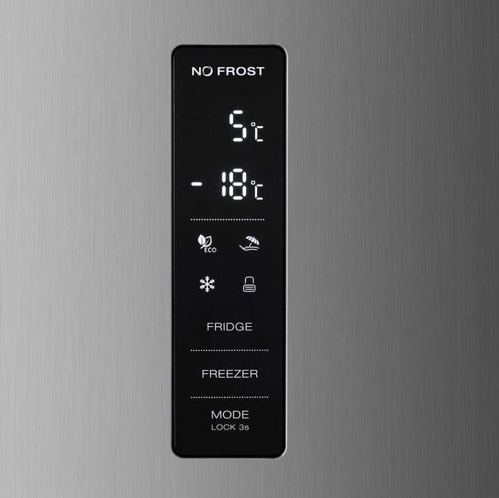 Image du produit Trisa Réfrigérateur combiné 323 L, Inox (323 l)