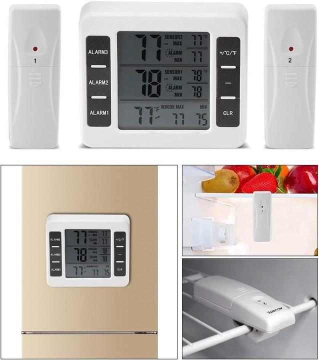 Produktbild Garsent Gefrierschrank Thermometer LCD Anzeige