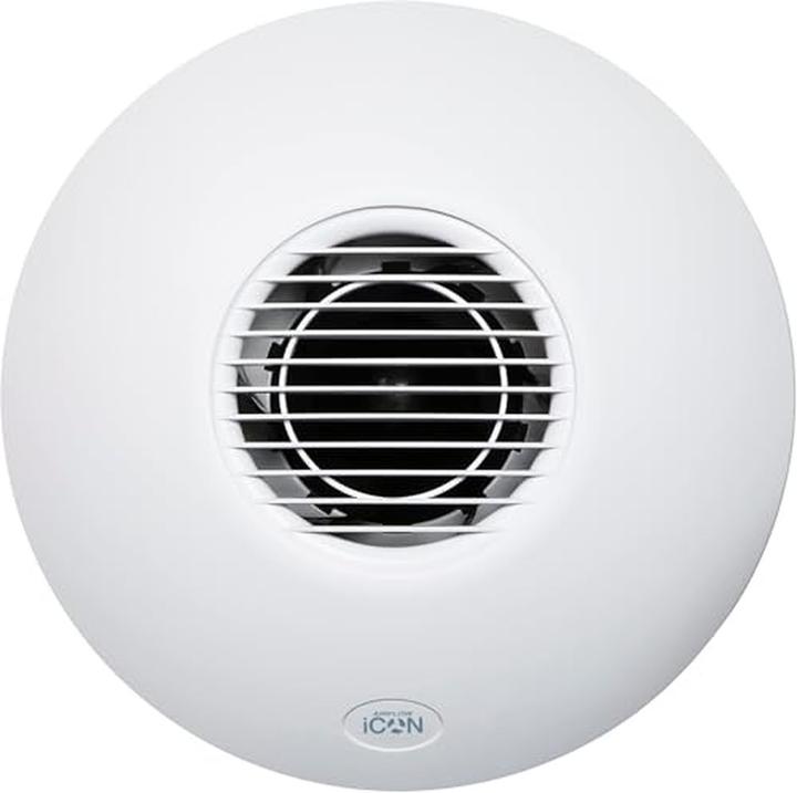 Actual product image Airflow Quiet Mixed Flow Fan for Bathrooms and Utility Spaces