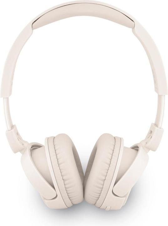 Actual product image Guess Headphones Bluetooth 5.3 Metal Logo Script beige (30 h, Wireless)