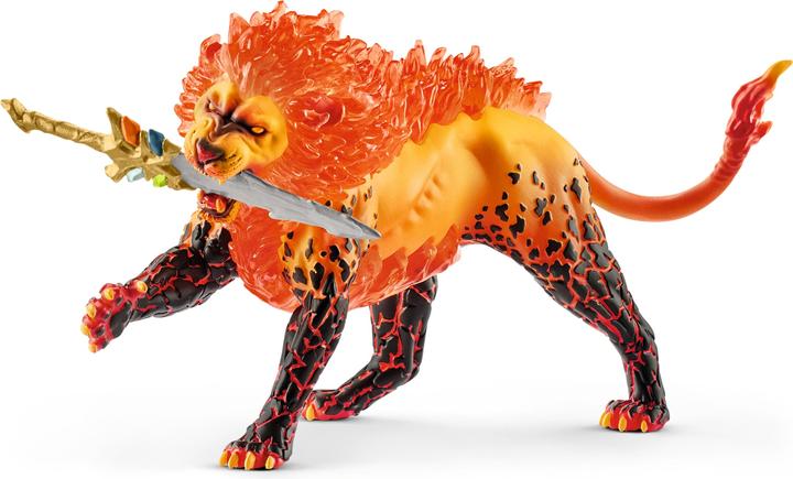 Produktbild Schleich Kampf um die Superwaffe - Frostmonster vs. Feuerlöwe