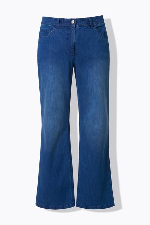 Produktbild Ulla Popken Jeans Mary, weites Bein, Elastikbund (46)