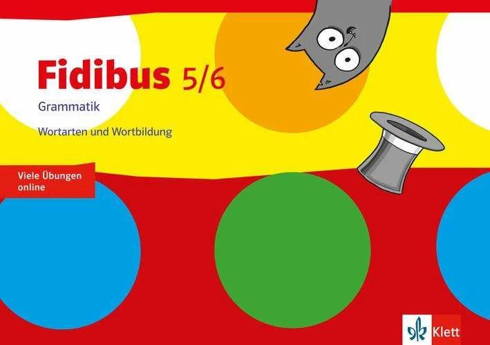 Produktbild Fidibus 5/6. Grammatik - Wortarten und Wortbildung (Deutsch, 2018)