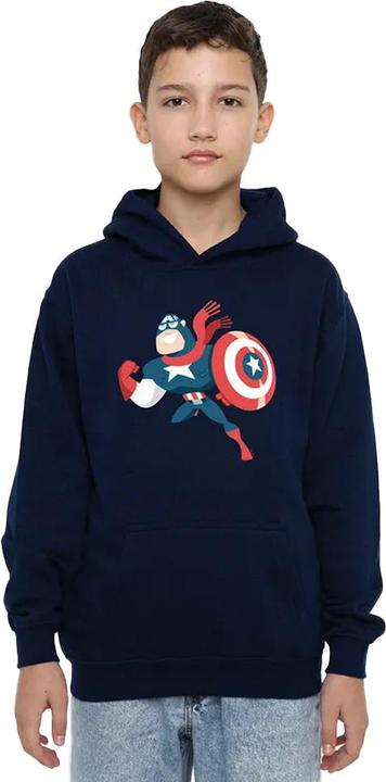 Produktbild Captain America Holiday Outfit Kapuzenpullover Zum Überziehen (116)