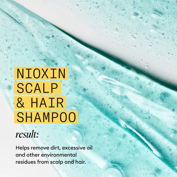Produktbild Nioxin System 1 Shampoo Cleanser für feines, natürliches Haar, das leicht ausdünnt (Flüssiges Shampoo, 300 ml)