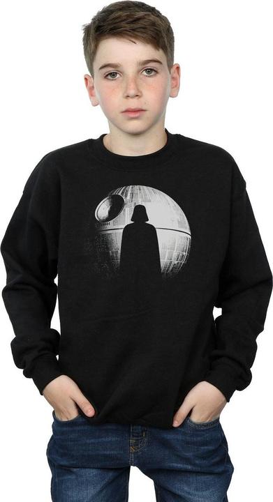 Produktbild Star Wars Rogue One Death Star Vader Silhouette Sweatshirt Jungen (140, 146)