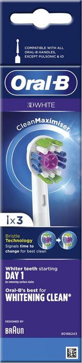 Immagine prodotto Braun Spazzolini Oral-B Pure Clean Charcoal 3 pezzi a clip (3 x)