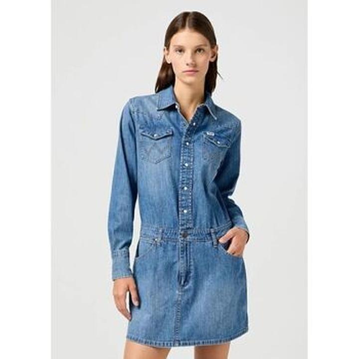 Wrangler Robe en Jean LS (M)