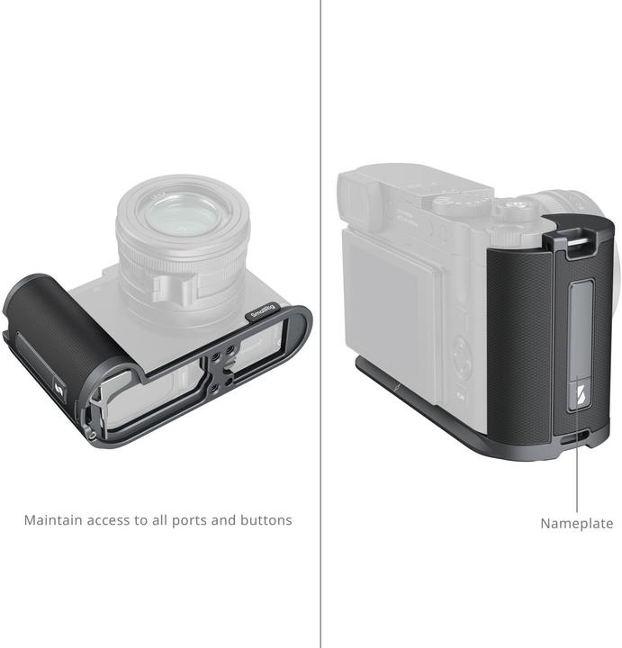 Actual product image SmallRig L-Shape Mount Plate with Handle for Leica Q3 4568 (Cage, Grip)