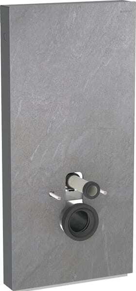 Produktbild Geberit Monolith PLUS Sanitärmodul für Wand-WC, 101cm, Wasseranschluss seitlich, mit Anschlussstut