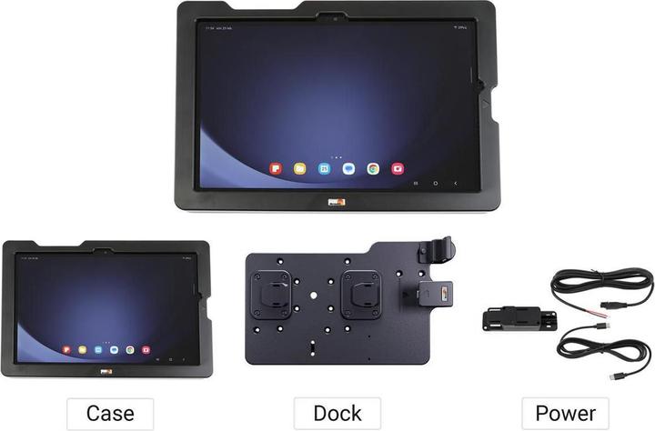 Actual product image Brodit ModTek Hard Case for SAMSUNG Galaxy Tab A9+ (Galaxy Tab A9+)