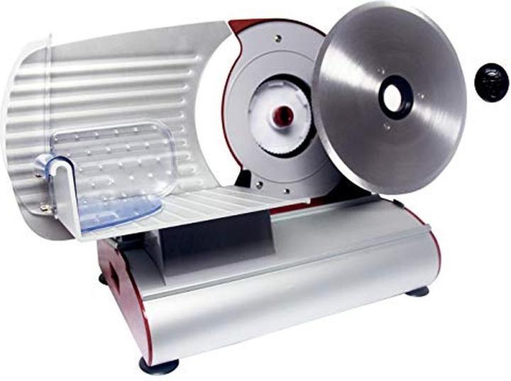 Immagine prodotto RGV Affettatrice MARY 220 Elettrico 220W Alluminio Grigio, Rosso
